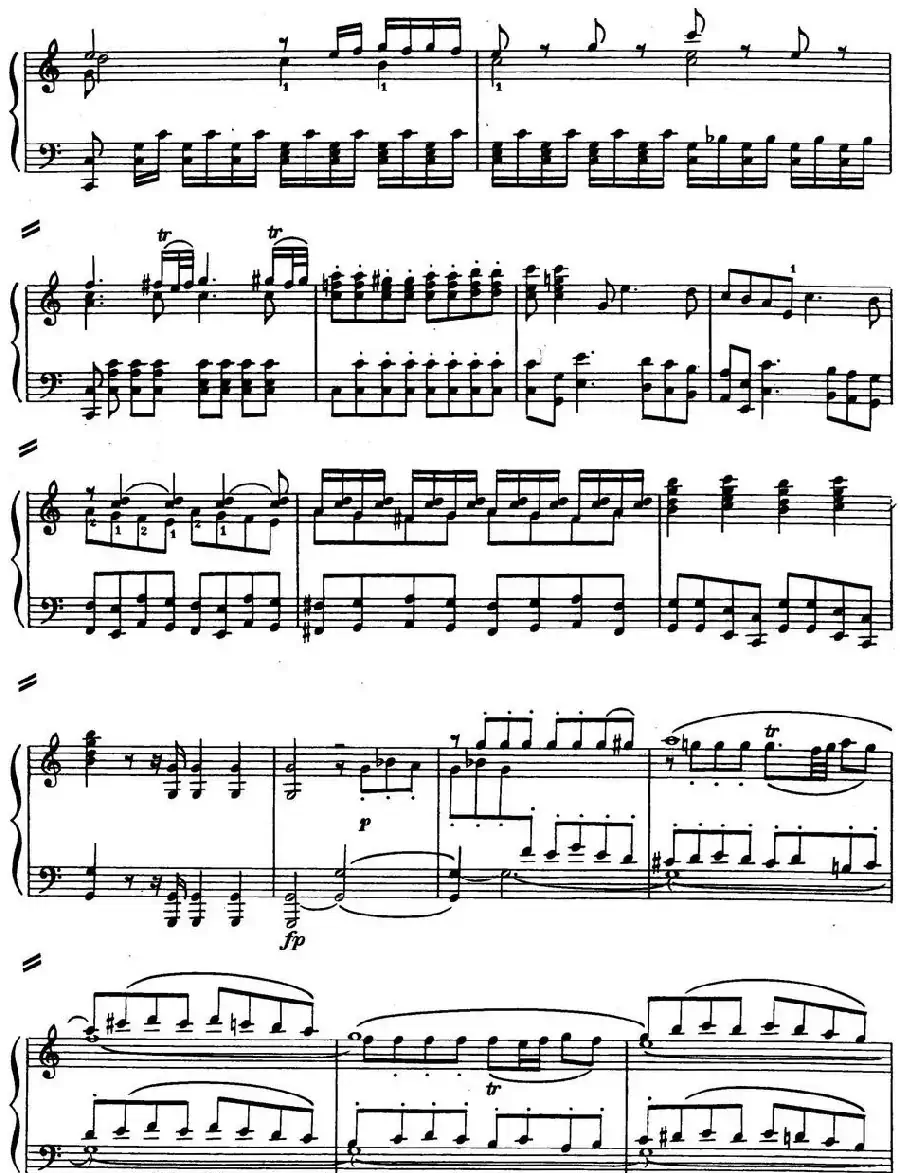 二十八部钢琴协奏曲 No.13(P1-15)