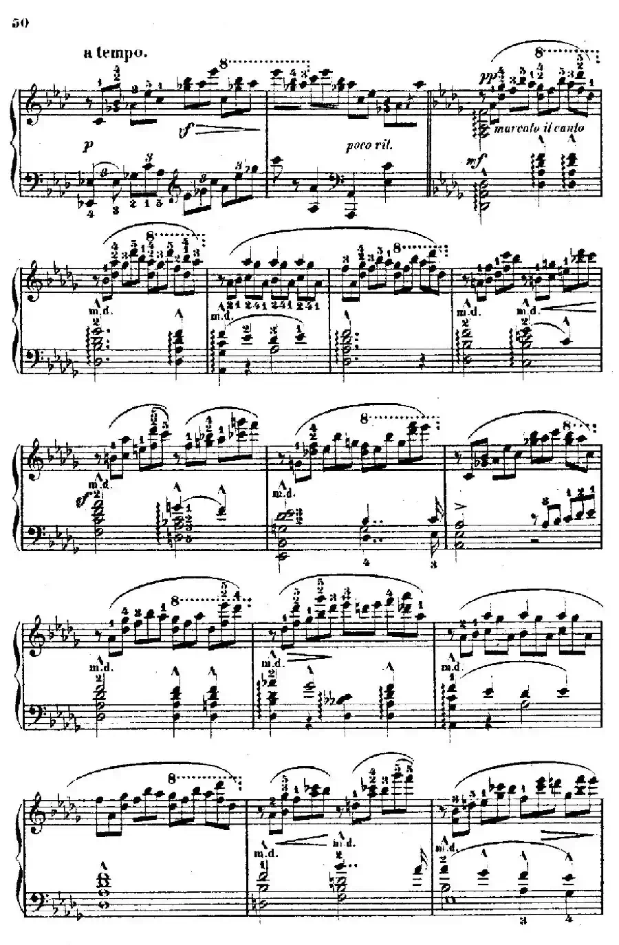 Douze Etudes de Salon Op.5(12首沙龙练习曲·10)