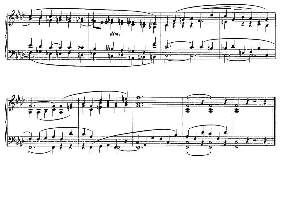 Four Fugues Op·72(4首赋格·3)
