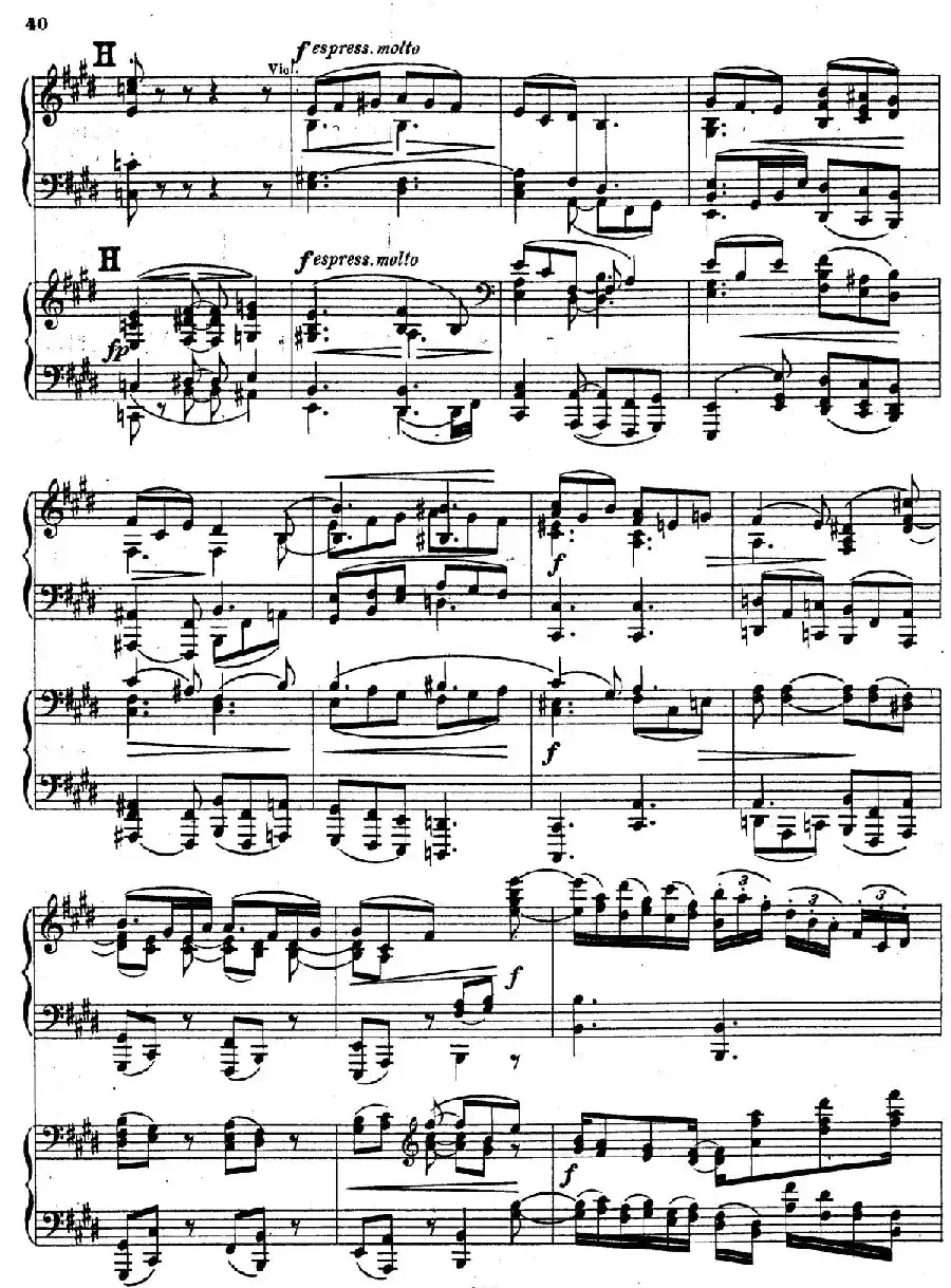 Symphony No.4 in e Minor Op.98(e小调第四交响曲·双钢琴)