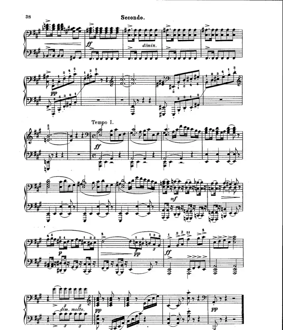 L'Arlesienne Suite No·2(阿莱城姑娘·第二组曲·四手联弹)