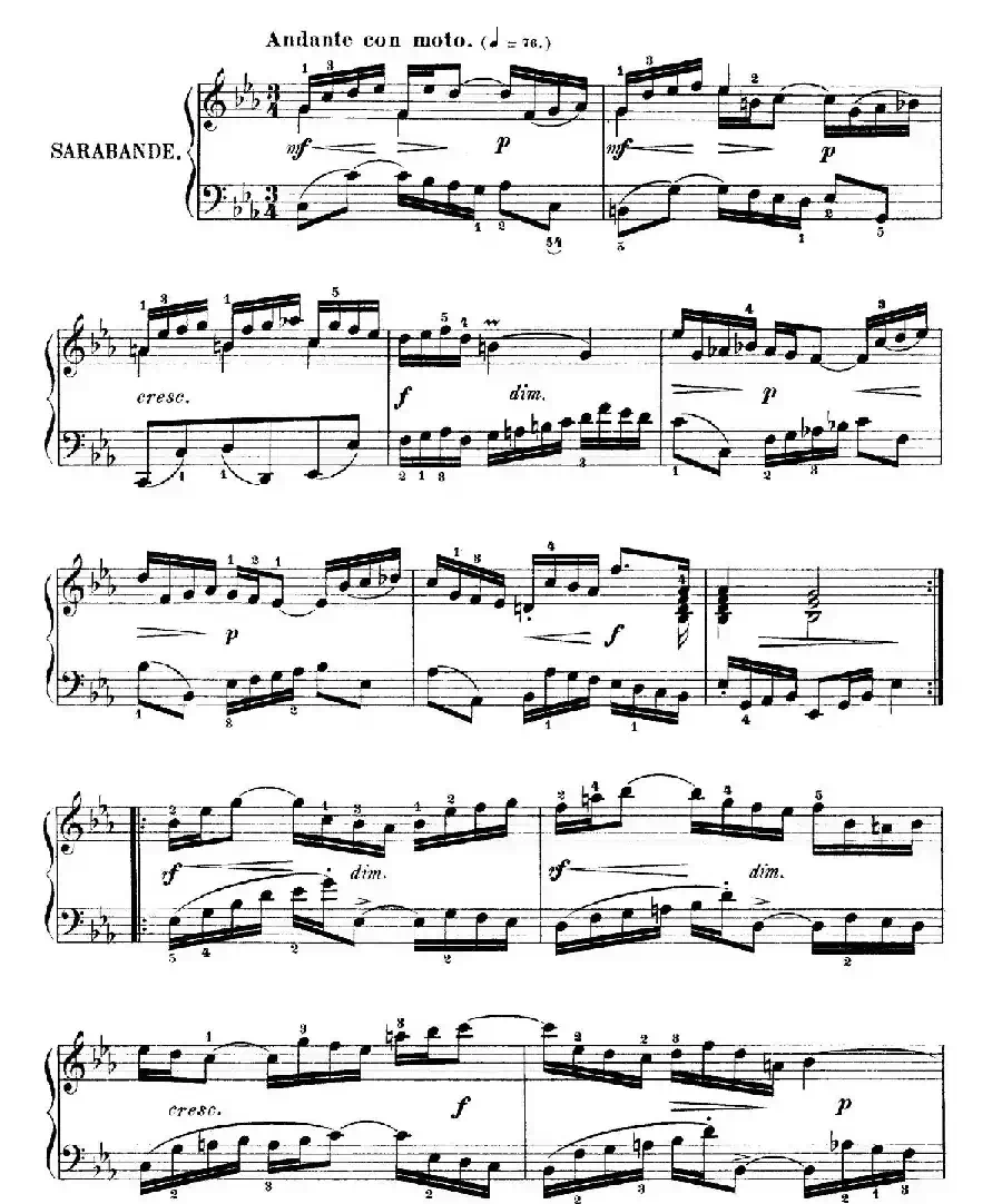 Six Partitas BWV 825-830(6首帕蒂塔·2)