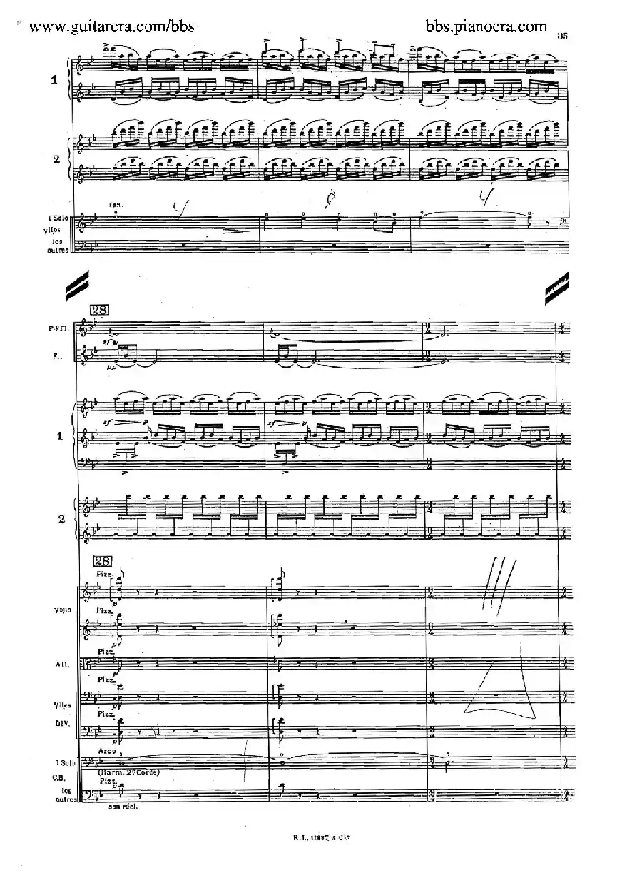 Concerto for 2 Pianos in d Minor(d小调双钢琴协奏曲·总谱)