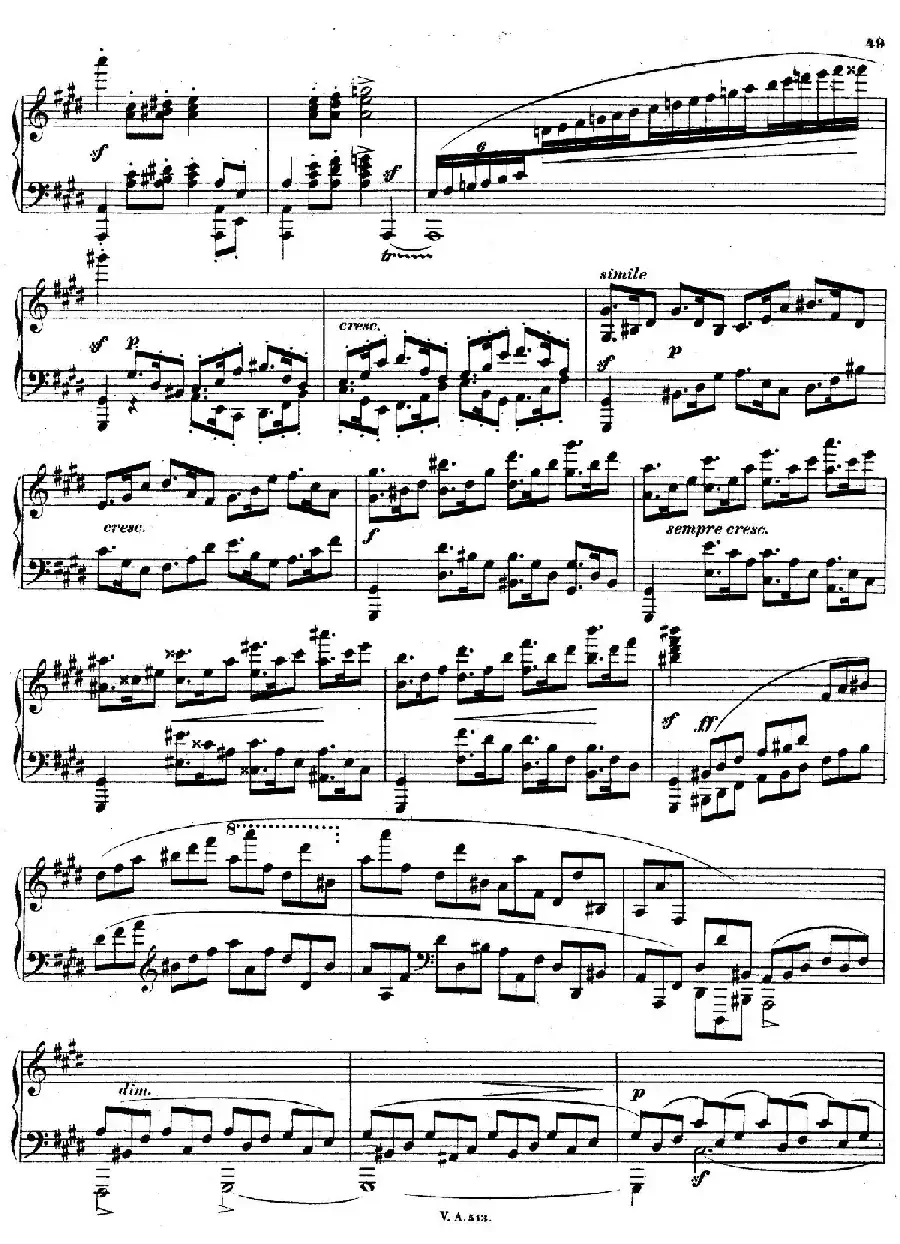 升c小调第一钢琴奏鸣曲(Op.6)