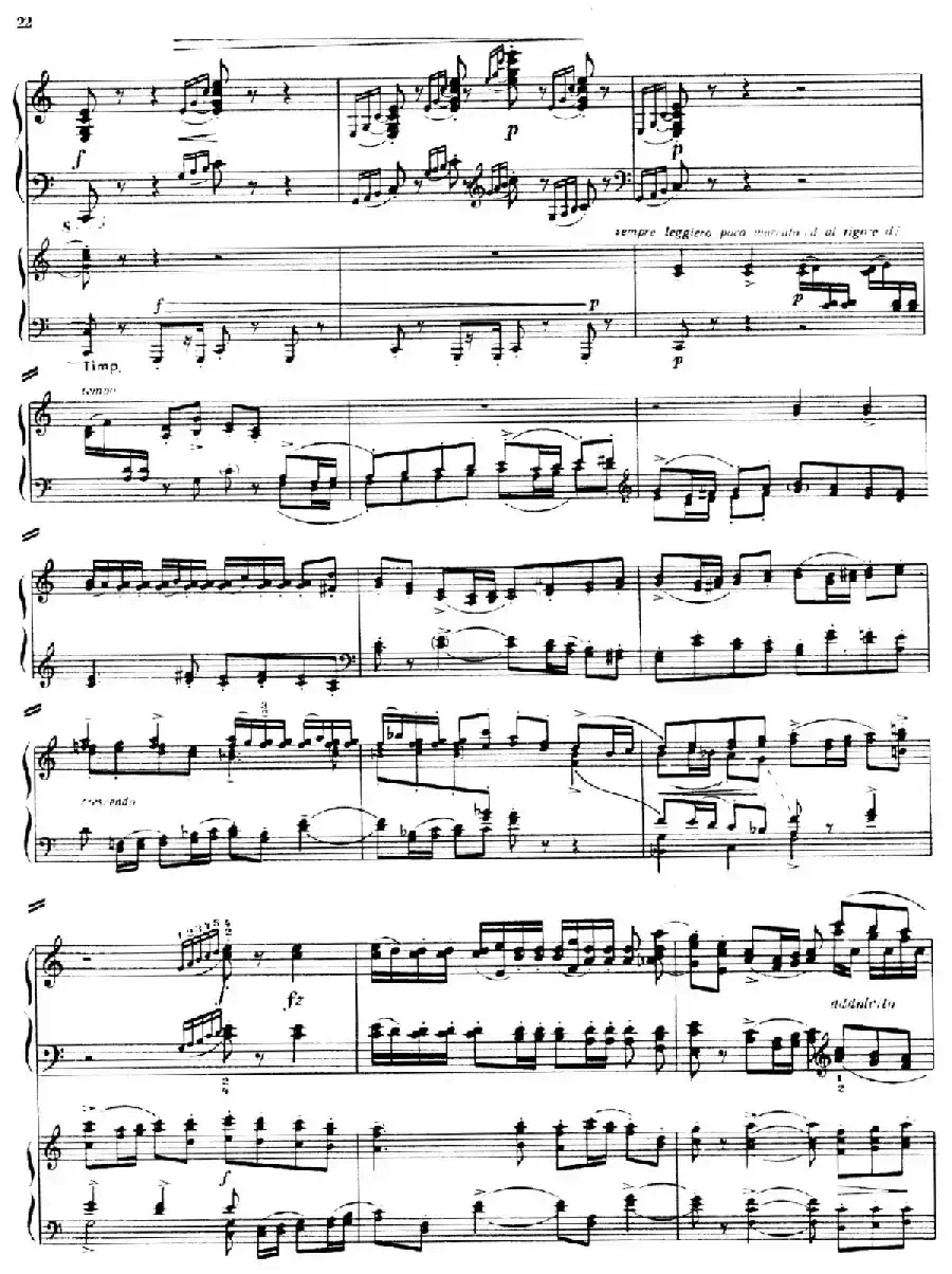 Piano Concerto No.2 in c Minor Op.50(c小调第二钢琴协奏曲·Ⅰ·双钢琴)