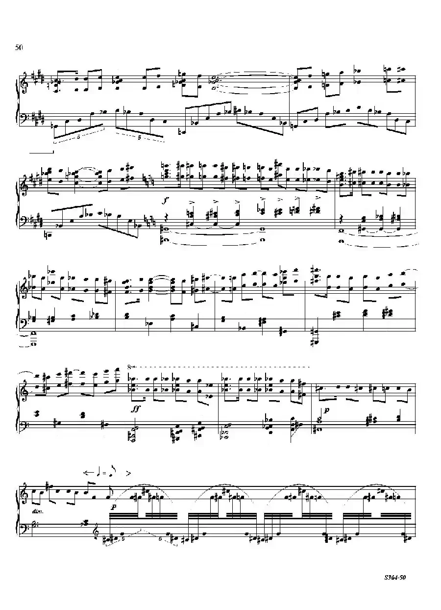 Piano Sonata No.8(第八钢琴奏鸣曲)(3)