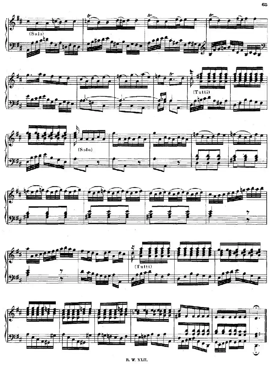 16 Concertos BWV 972-987(十六首为独奏古钢琴而作的协奏曲)(P1——10)