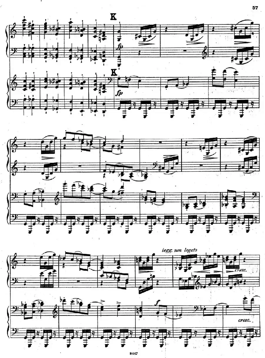 Symphony No.4 in e Minor Op.98(e小调第四交响曲·双钢琴)