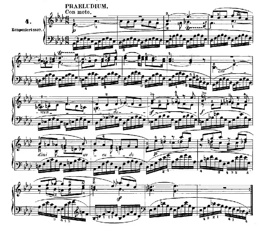 6 Preludes and Fugues Op.35(6首前奏曲与赋格·4)