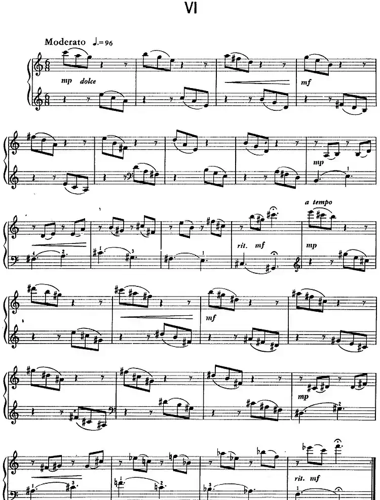 钢琴简易练习曲十六首(丁善德作品三十一号)