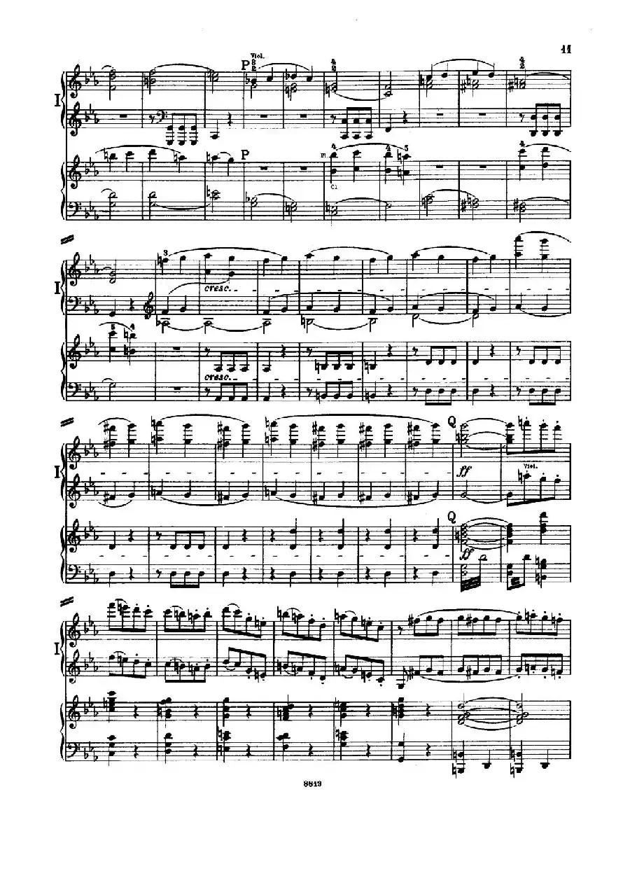 Symphony No.5 in c Minor Op.67(双钢琴版第1——2乐章)