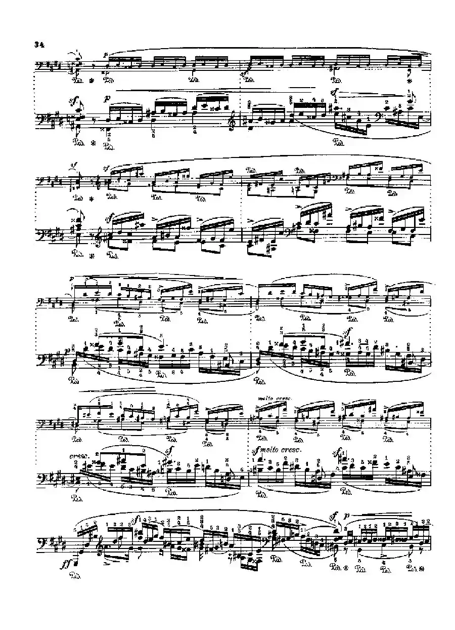 53首以肖邦练习曲为素材而作的练习曲(No.6)