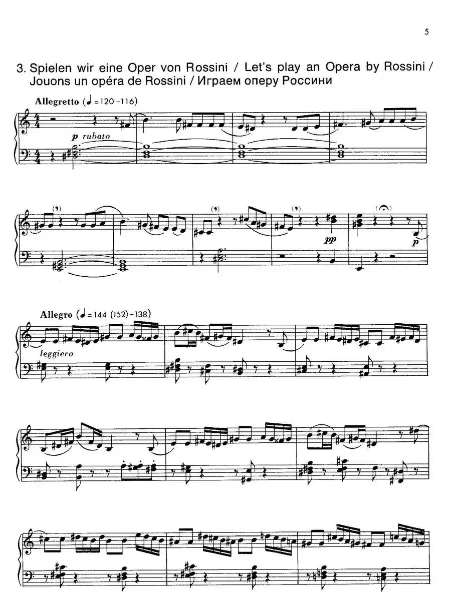 Notebook f Young People Op·59(为青少年而作的钢琴曲集·3)