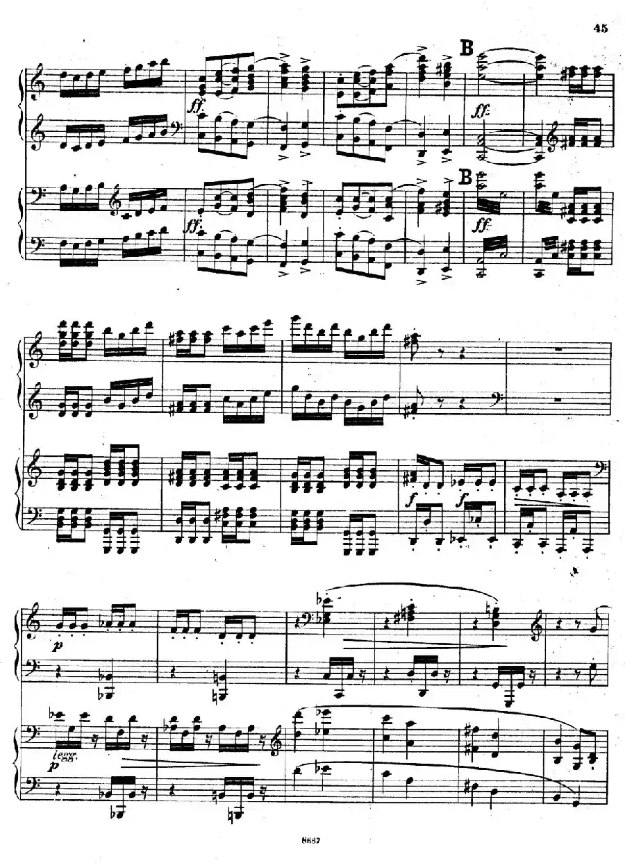 Symphony No.4 in e Minor Op.98(e小调第四交响曲·双钢琴)
