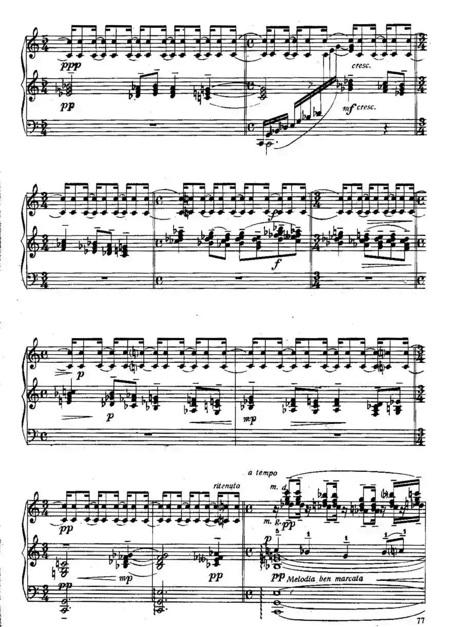 Six Préludes Exotiques Op·17(6首特色前奏曲·6)