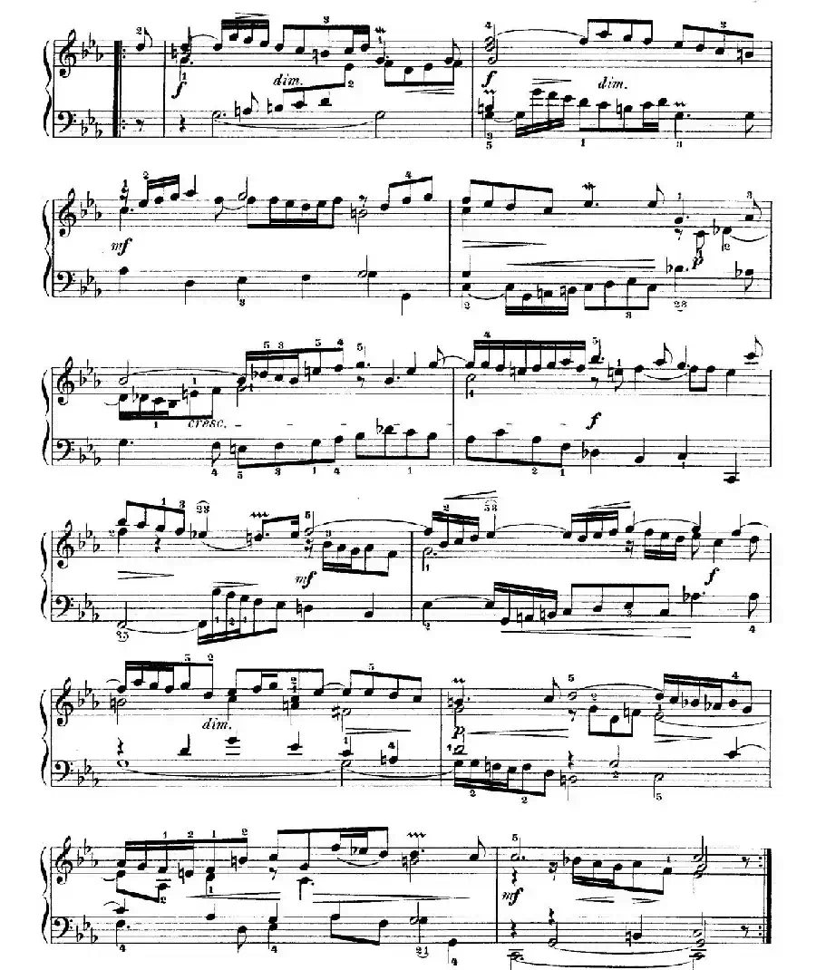 Six Partitas BWV 825-830(6首帕蒂塔·2)