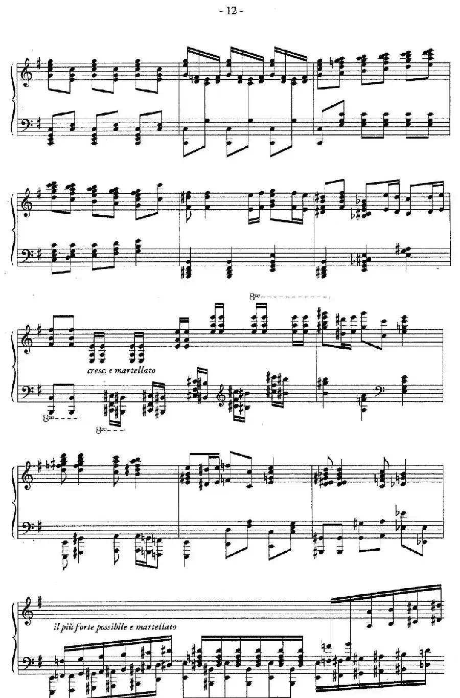 Carmen Variations 12 Pieces(12首卡门主题变奏曲·11)