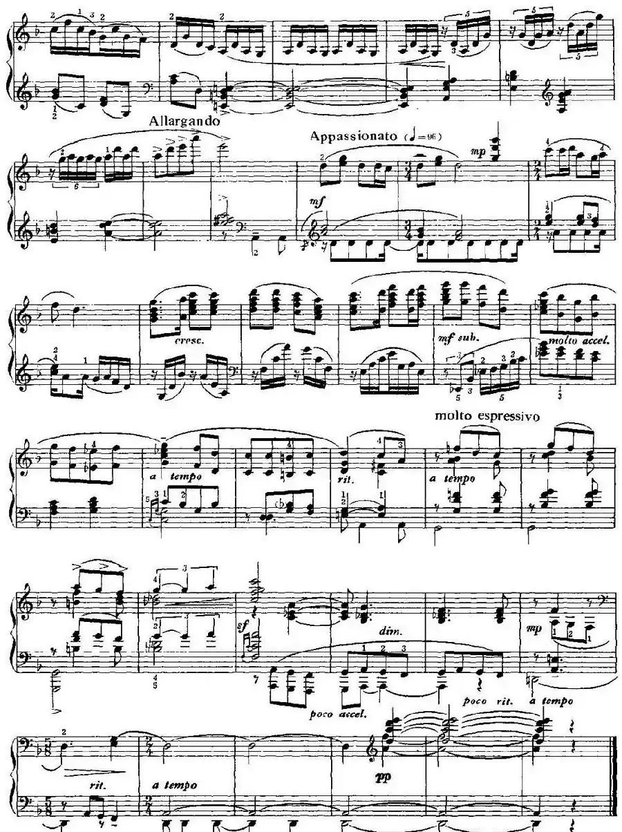 中国钢琴名曲30首:蓝花花