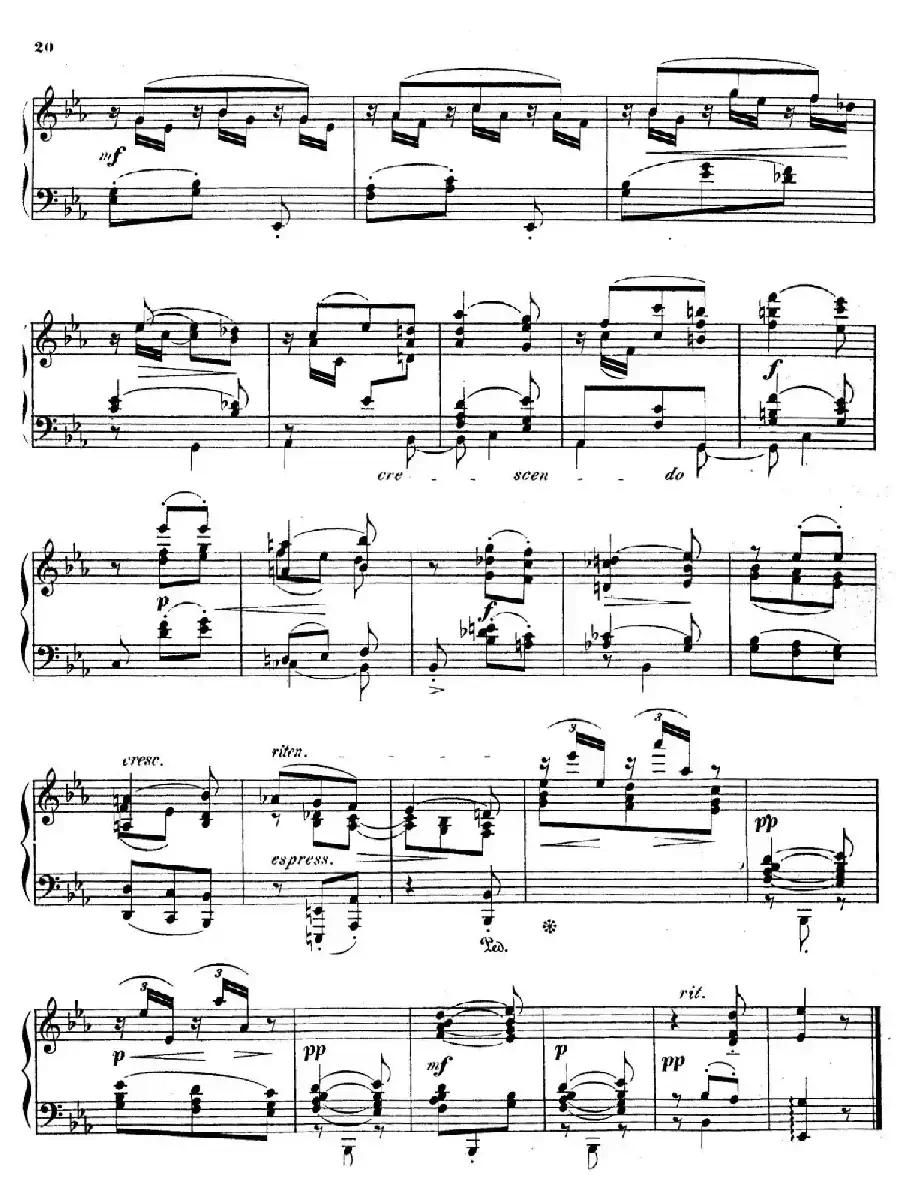 Legenden Op.18(9首传奇·Ⅴ)