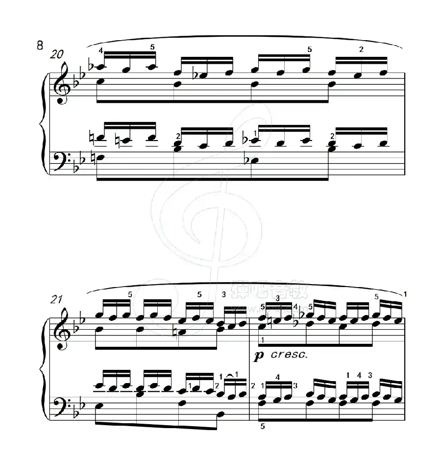 练习曲 50(克拉莫钢琴练习曲60首)