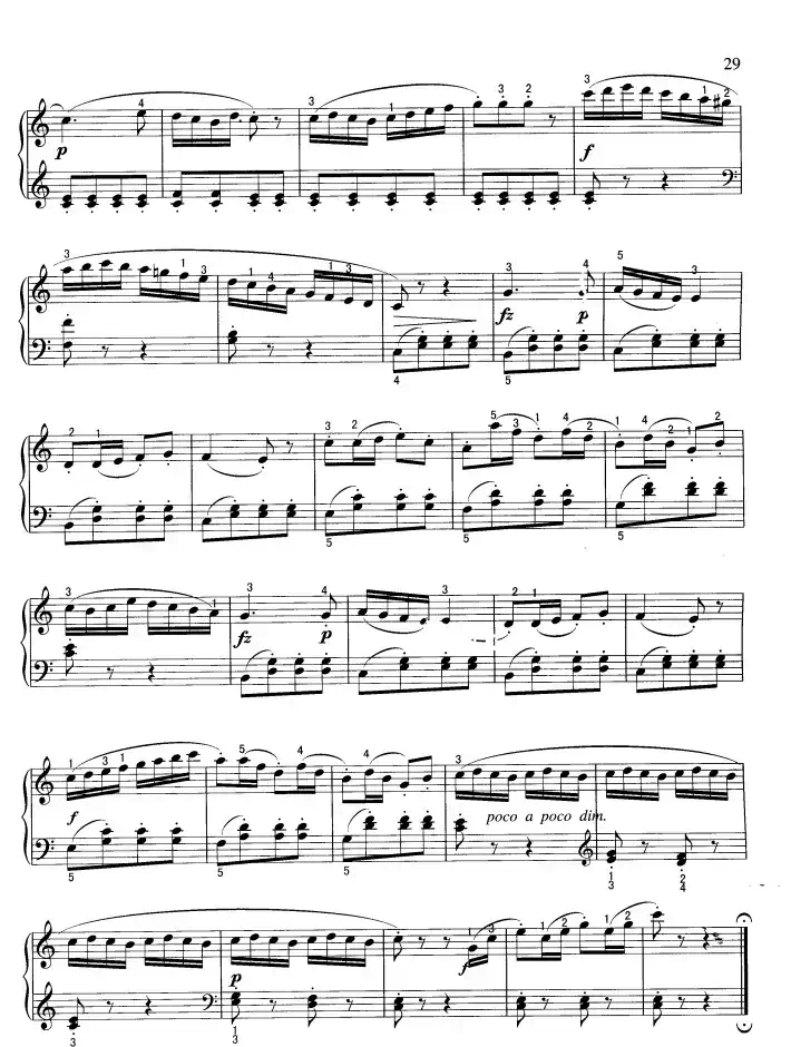 小奏鸣曲(Sonatine,op.36-3)