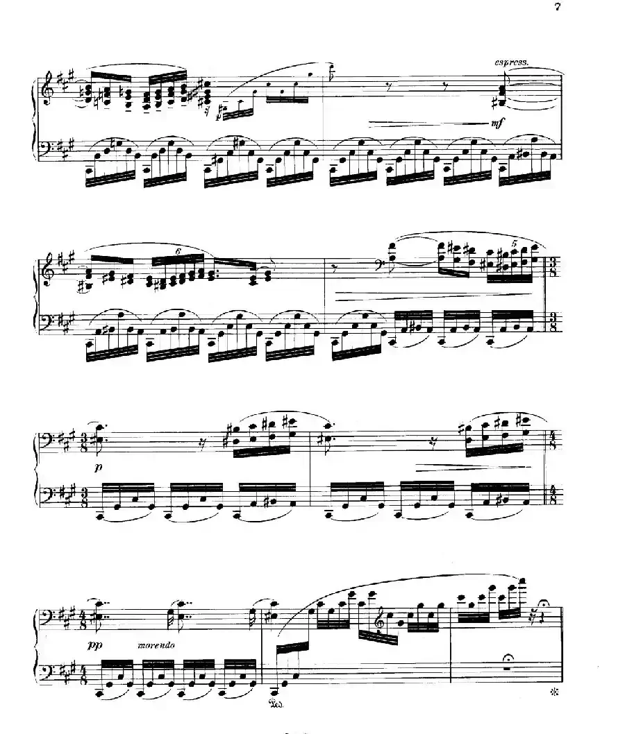 Four Rhapsodies Op.11(4首狂想曲·Ⅱ)