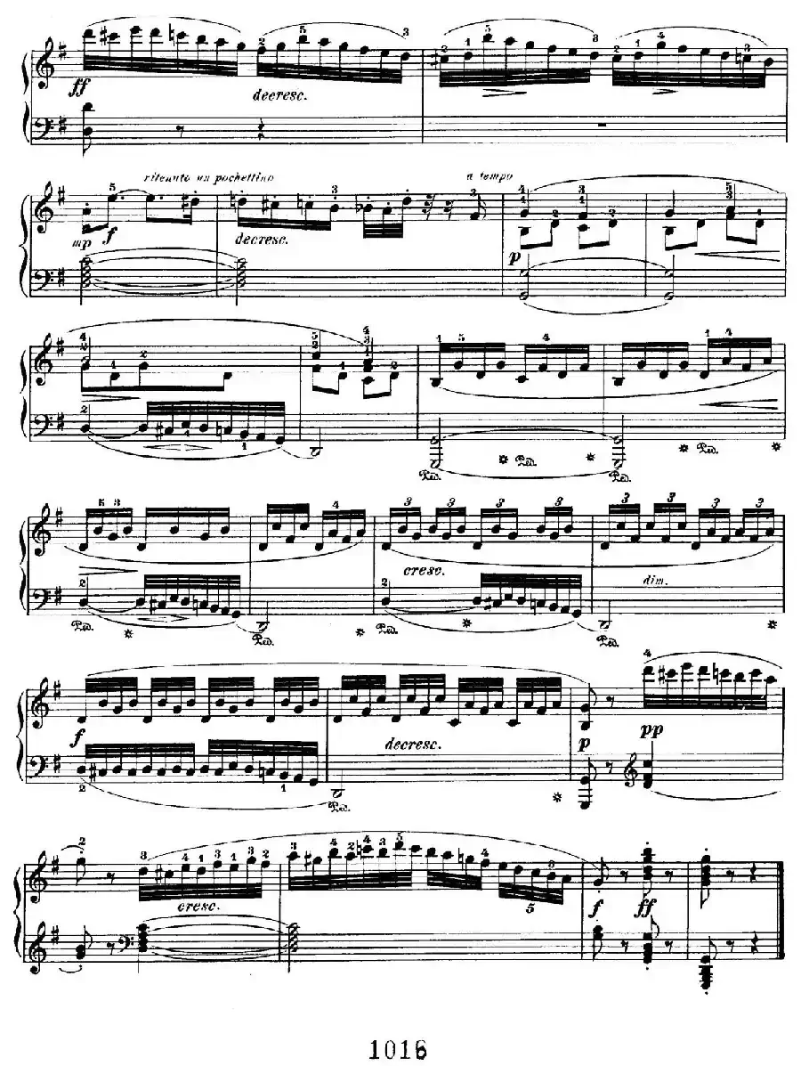 Two Rondos Op.51 No.1(2首回旋曲·2、G大调)