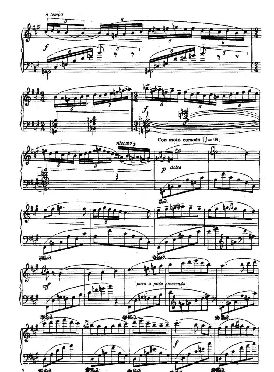 Six Préludes Exotiques Op·17(6首特色前奏曲·1)