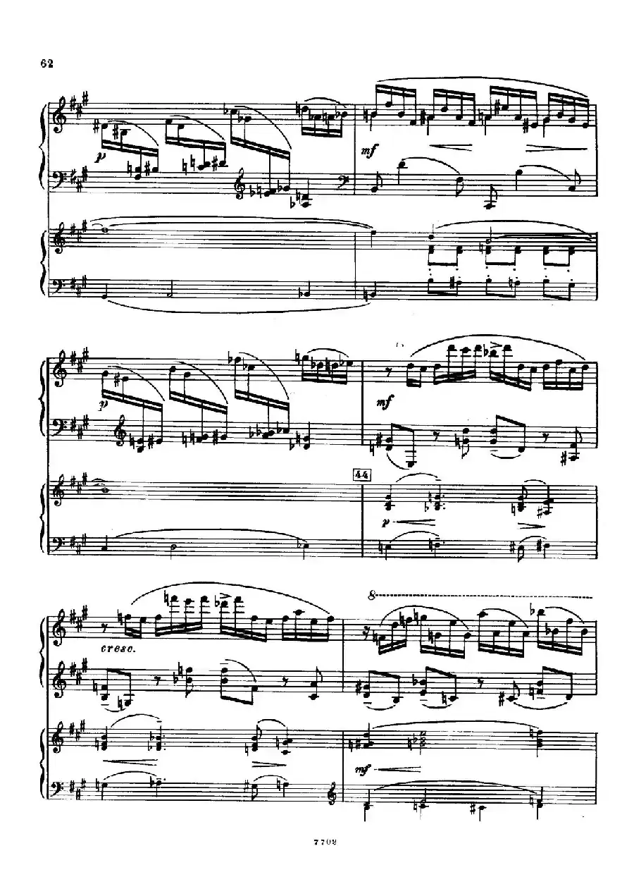 升f小调第一钢琴协奏曲 Op.1(双钢琴版)