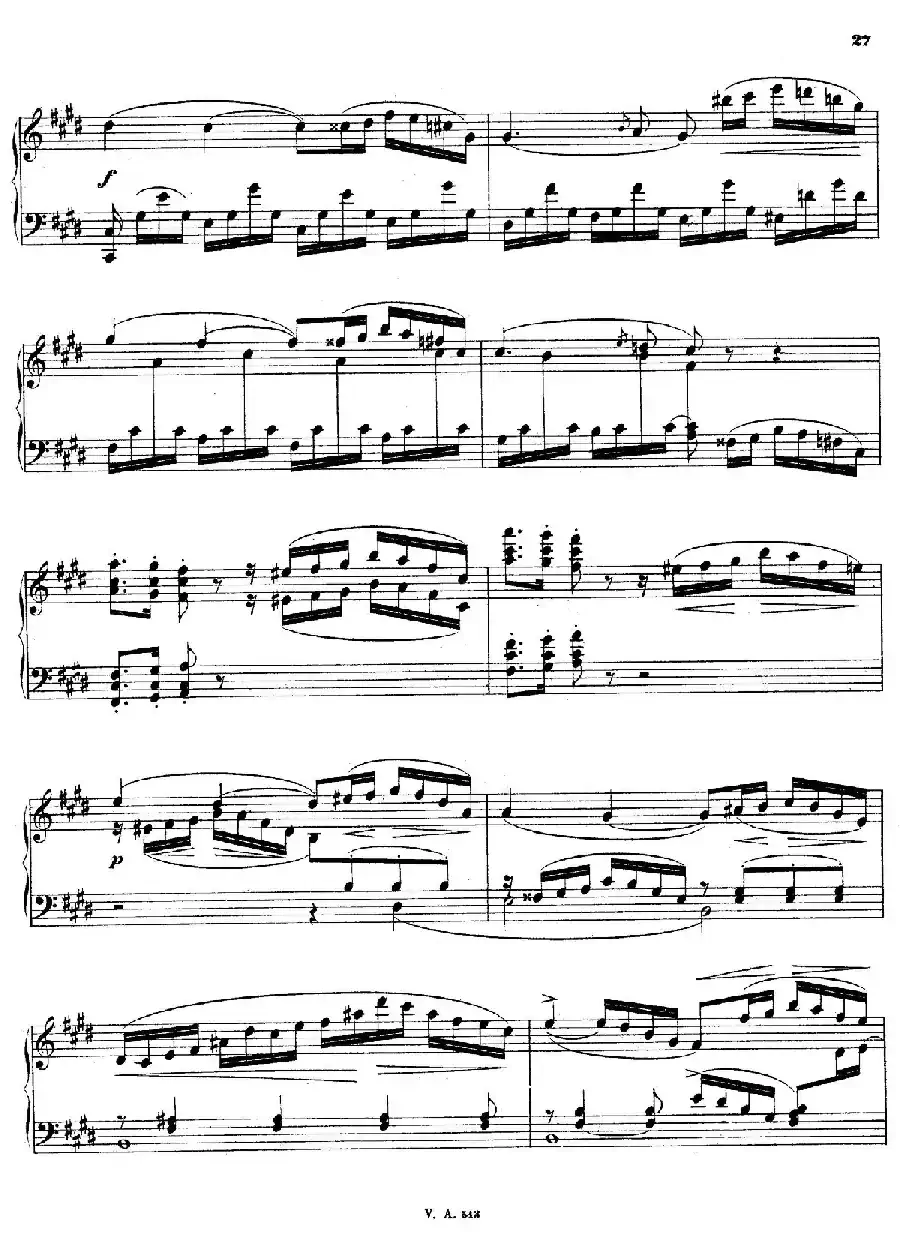 升c小调第一钢琴奏鸣曲(Op.6)