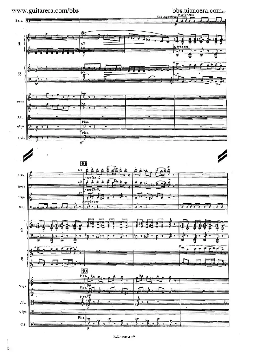Concerto for 2 Pianos in d Minor(d小调双钢琴协奏曲·总谱)