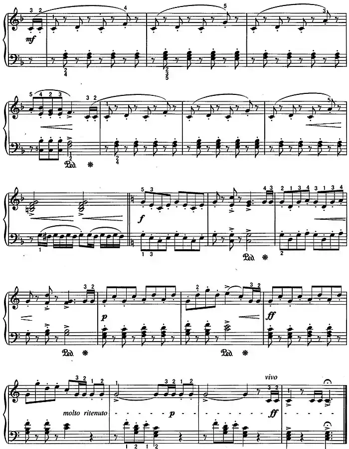 不可不弹的世界钢琴名曲:号手小夜曲