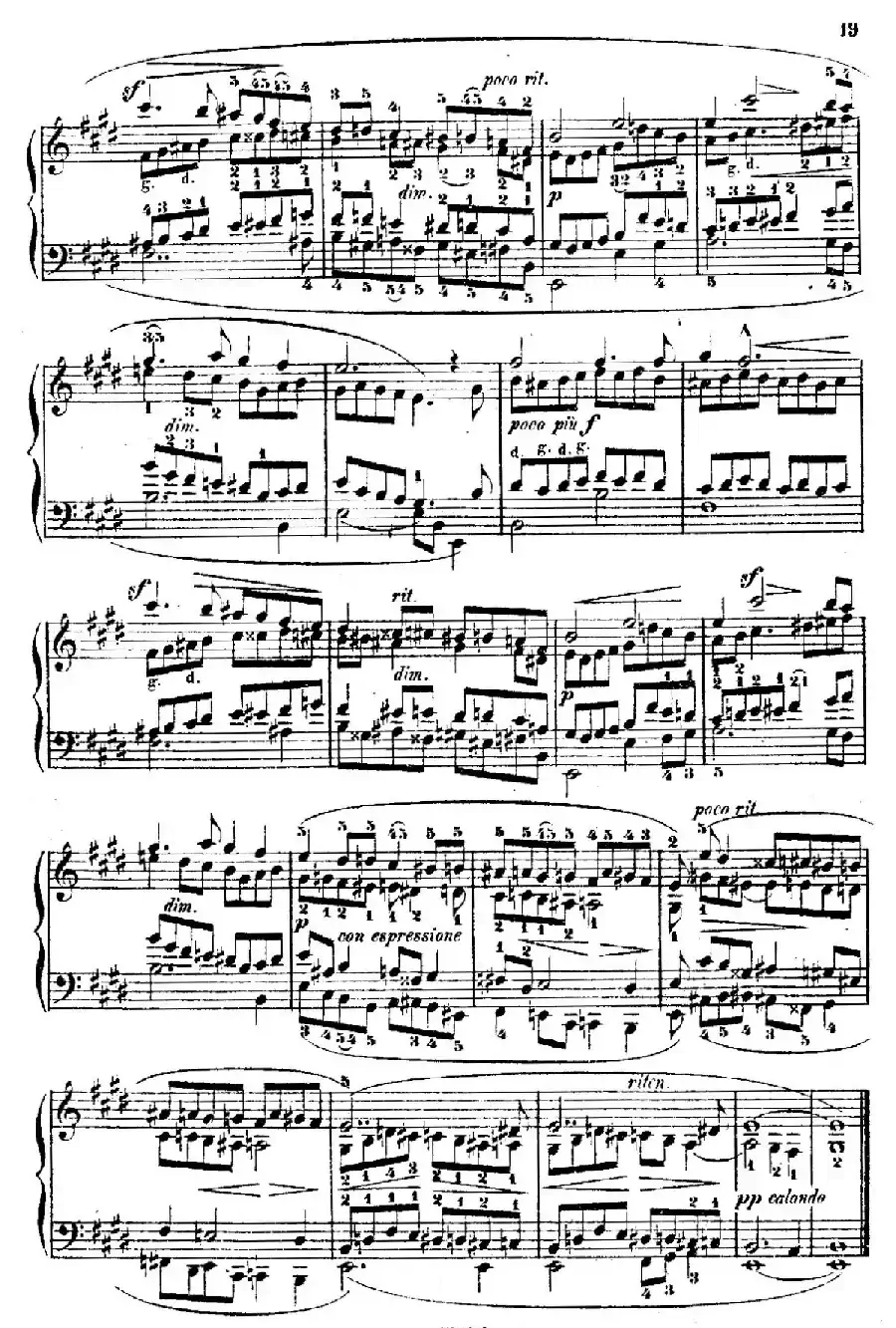 Douze Etudes de Salon Op.5(12首沙龙练习曲·4)