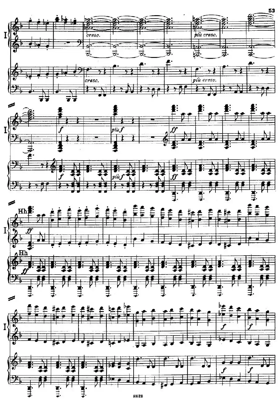 d小调第九交响曲 Op.125(双钢琴P53——62)