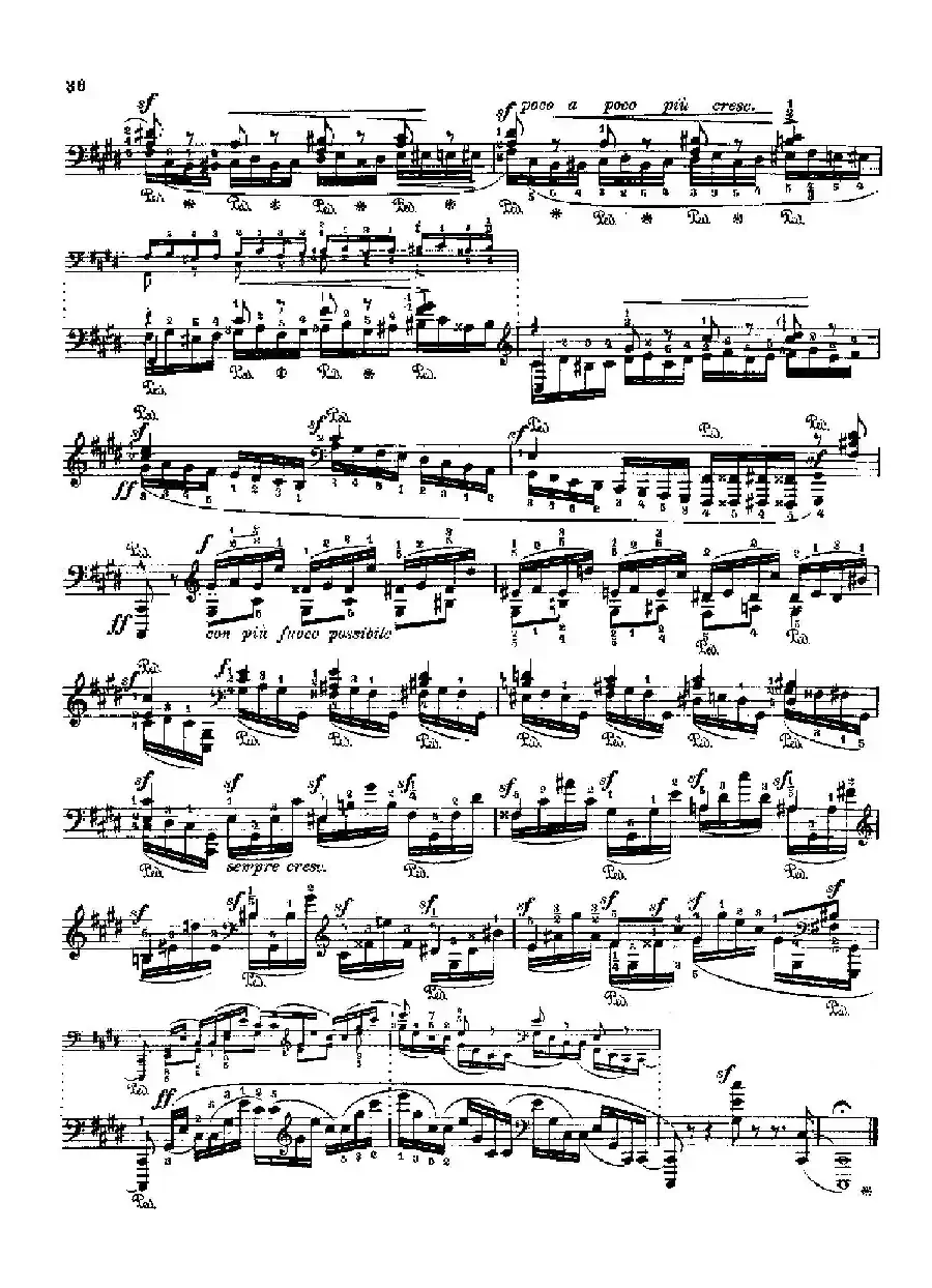 53首以肖邦练习曲为素材而作的练习曲(No.6)