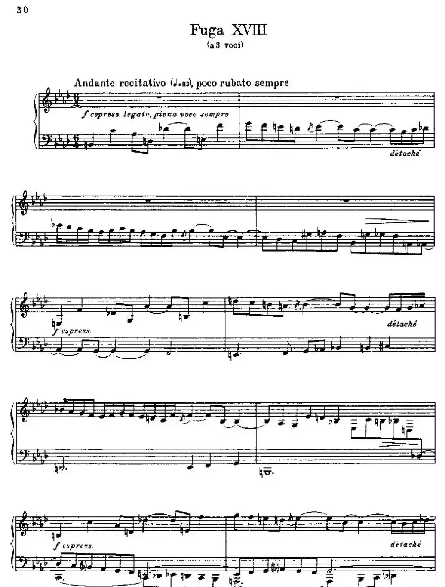24 Preludes and Fugues Part.2 Op.45(24首前奏曲与赋格·第二部分·18)
