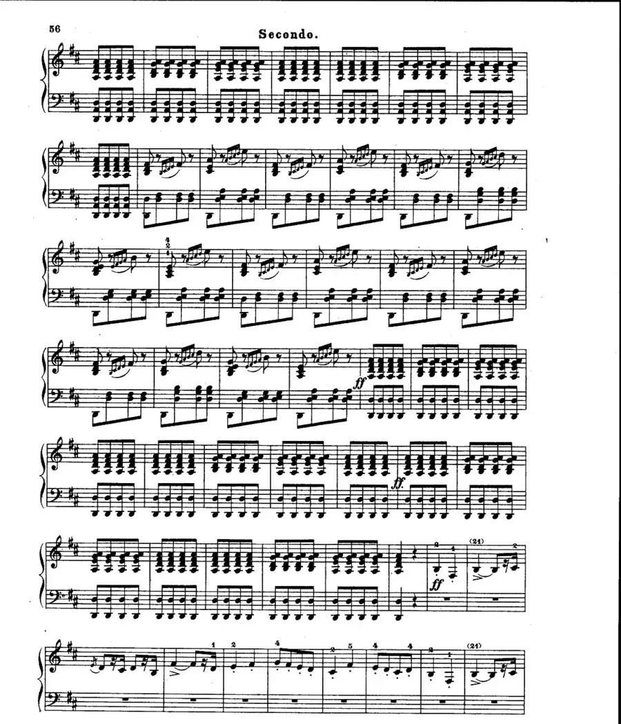 L'Arlesienne Suite No·2(阿莱城姑娘·第二组曲·四手联弹)