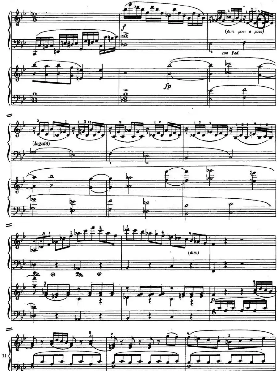 二十八部钢琴协奏曲 No.18(P1-15)