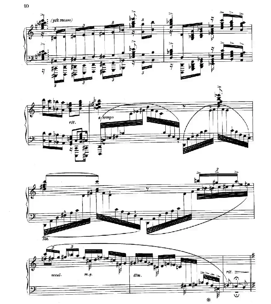Four Rhapsodies Op.11(4首狂想曲·Ⅱ)