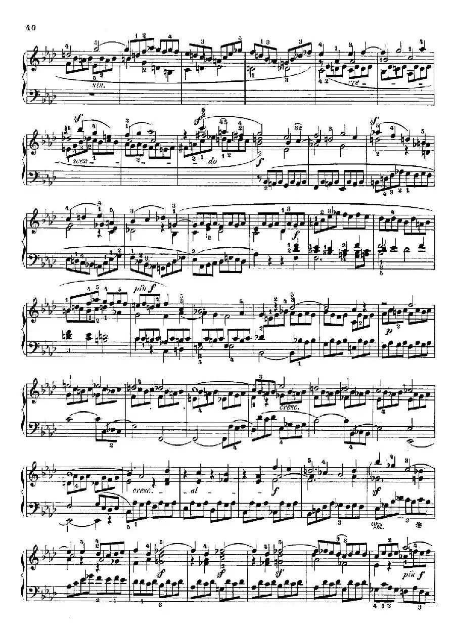 6 Preludes and Fugues Op.35(6首前奏曲与赋格·4)