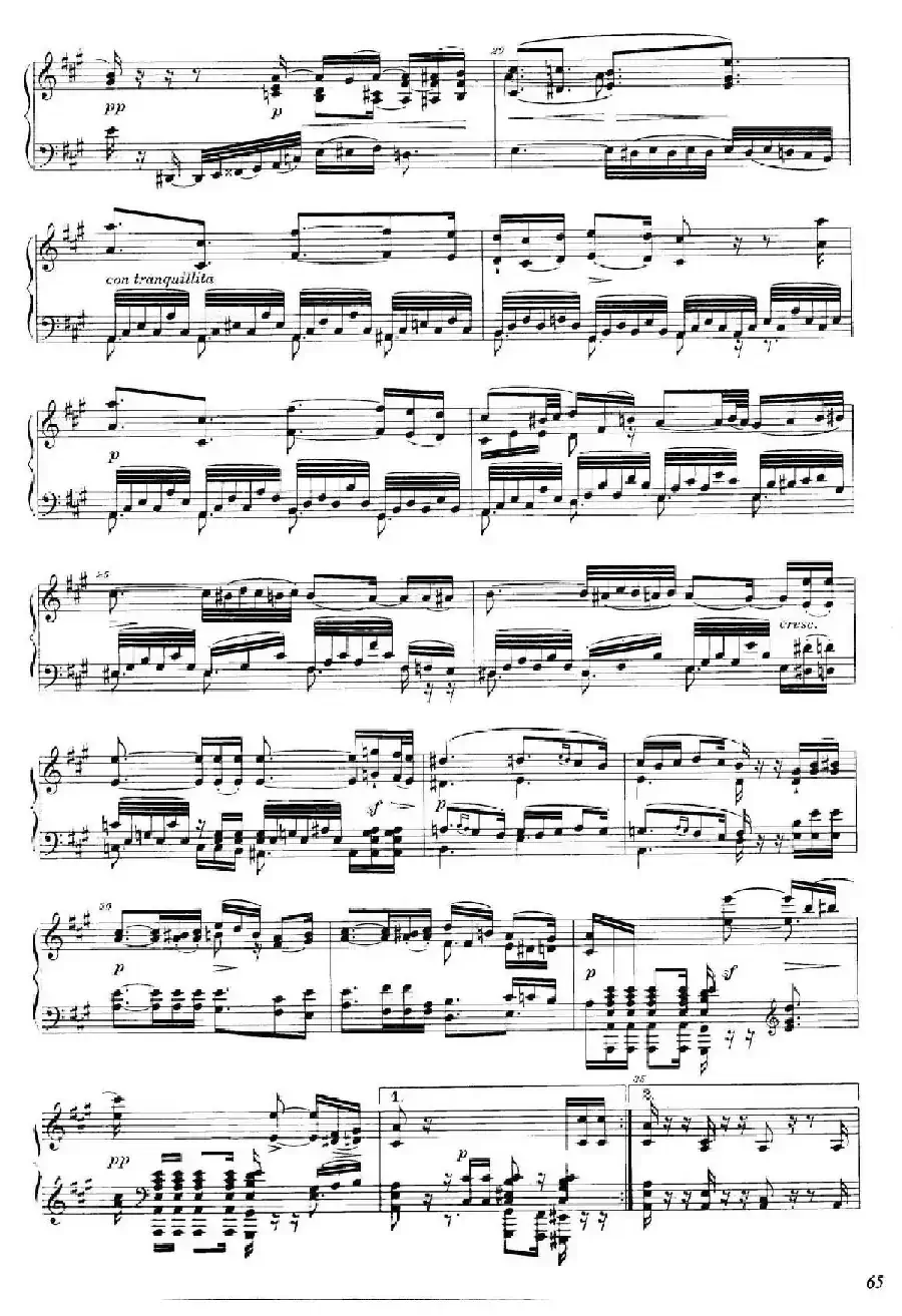 A大调钢琴大奏鸣曲（Grobe Sonate in A Major WWV 26）