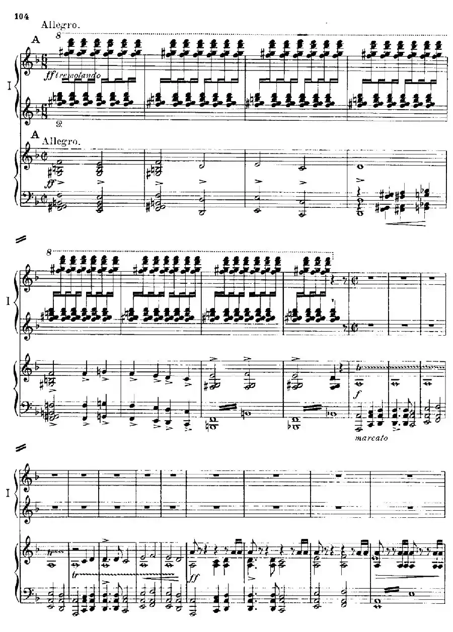 Danse Macabre.(双钢琴)