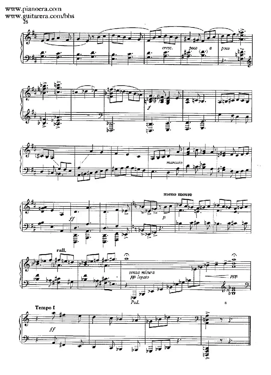 Two Pieces for Piano H.179(2首钢琴作品)