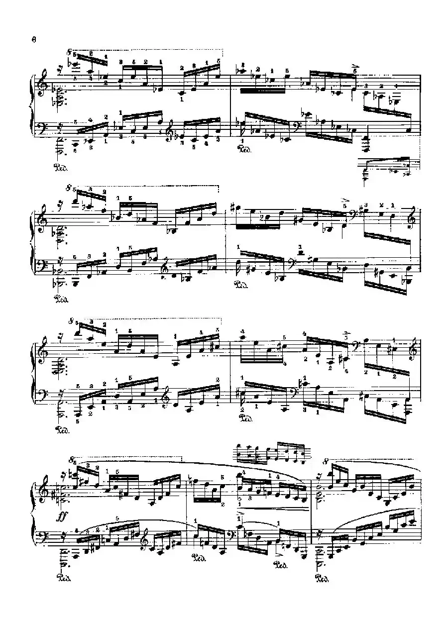 53首以肖邦练习曲为素材而作的练习曲(No.1)