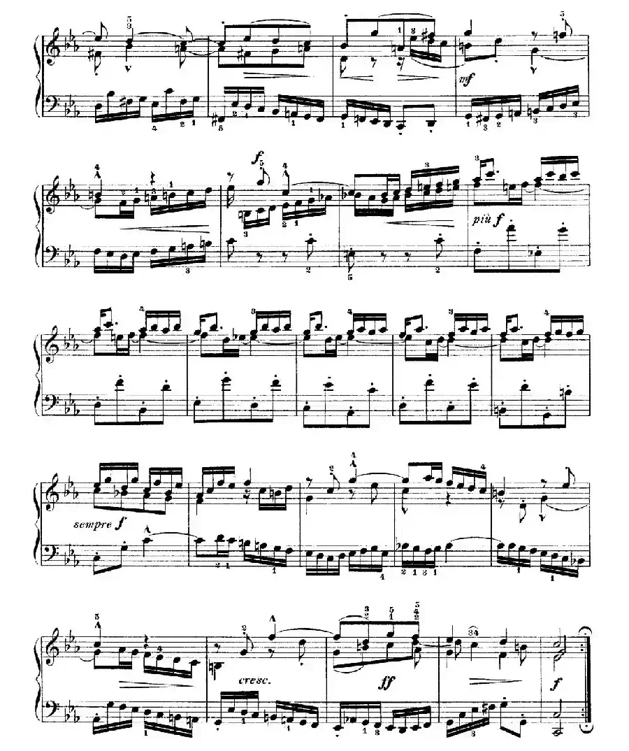 Six Partitas BWV 825-830(6首帕蒂塔·2)