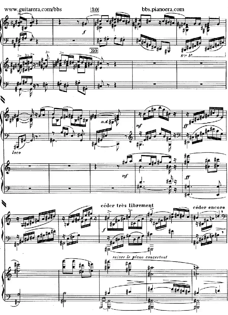 Piano Concerto in c-sharp Minor (升c小调钢琴协奏曲·第一乐章)