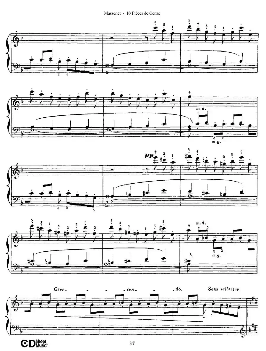Dix Pièces de Genre Op.10(10首个性小品·Ⅹ)