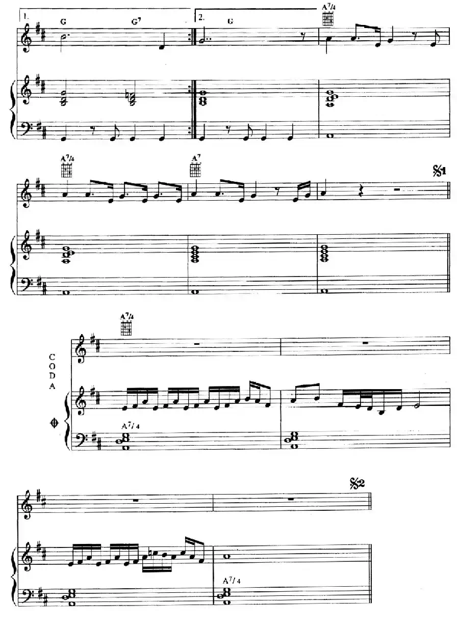 电影配乐大师莫瑞康最佳20首钢琴谱(Best of Ennio Morricone·13)