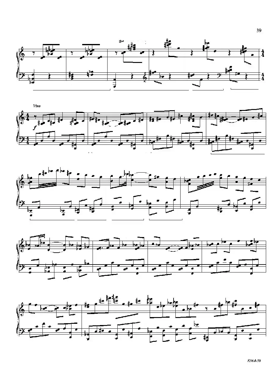Piano Sonata No.8(第八钢琴奏鸣曲)(3)