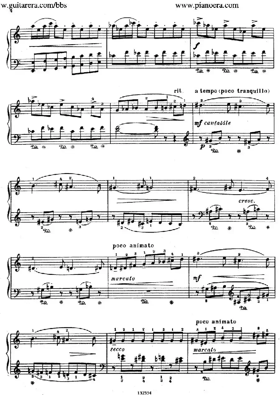 Piano Sonatina in C Major Op.93(C大调钢琴小奏鸣曲·第一乐章)